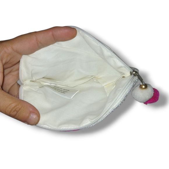 NWOT SHIRDEE Chill Pill Beaded Coin Pouch - Picture 3 of 3